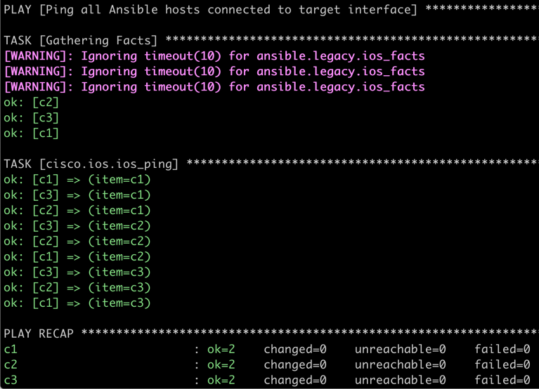 Pings work. Life is good.
